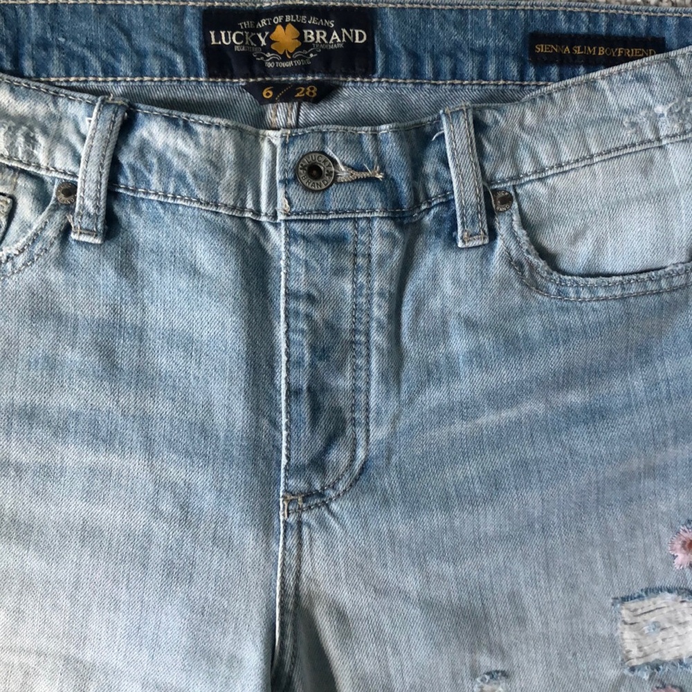 Lucky Brand Sienna Slim Boyfriend jeans